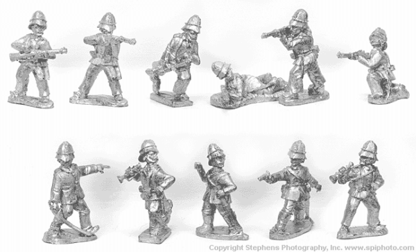 skirmishing Sun Helmets & Command