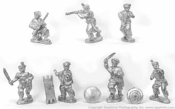 Moro tribesmen Unarmored