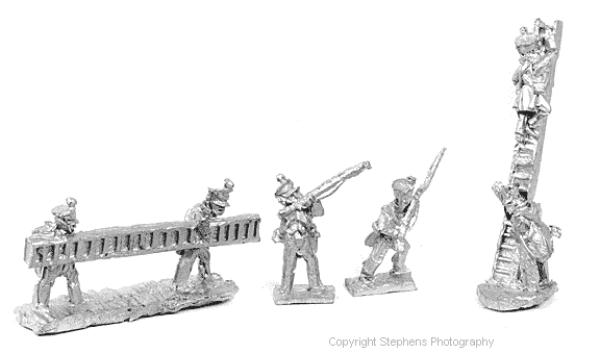 Mexcan Assault Party wth Ladders