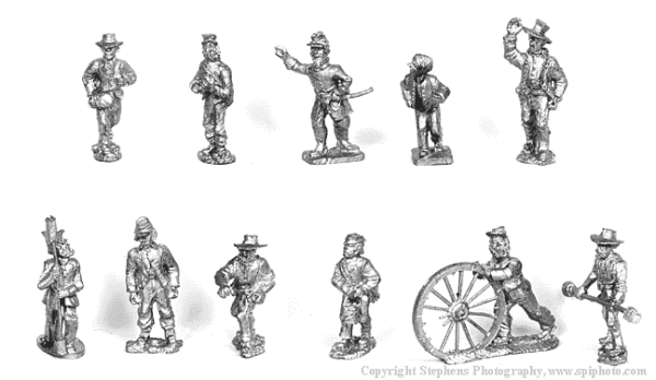 Confederate artillery Crew
