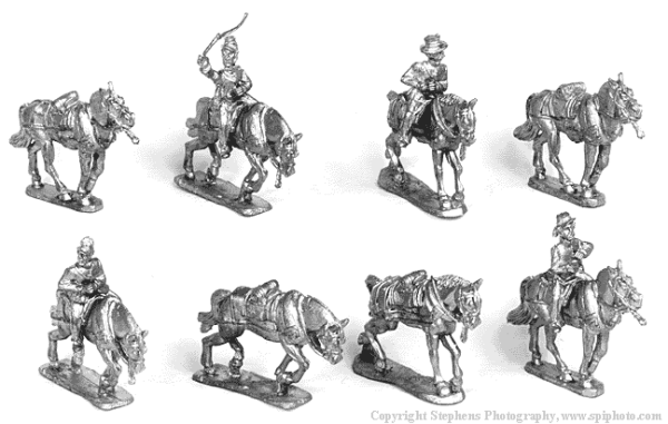 Extra Lmber Horses & Crew