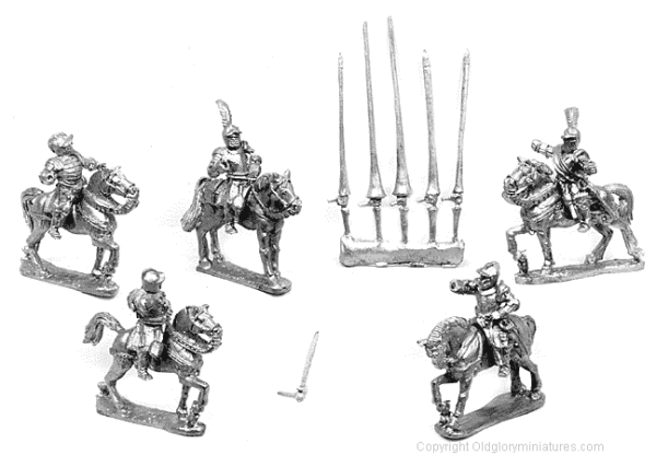 Gendarmes with Lance & Pstol