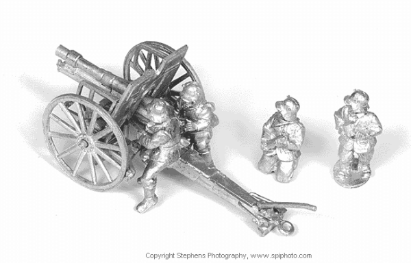 77mm Feld Gun & Crew