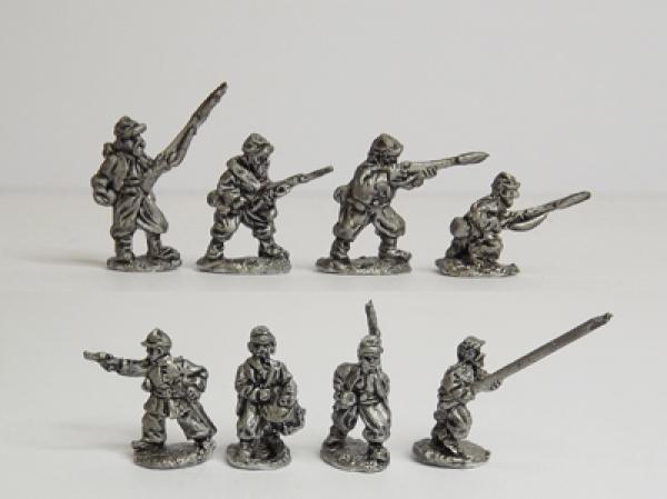 Zouaves n kep -  standng/frng nc. command