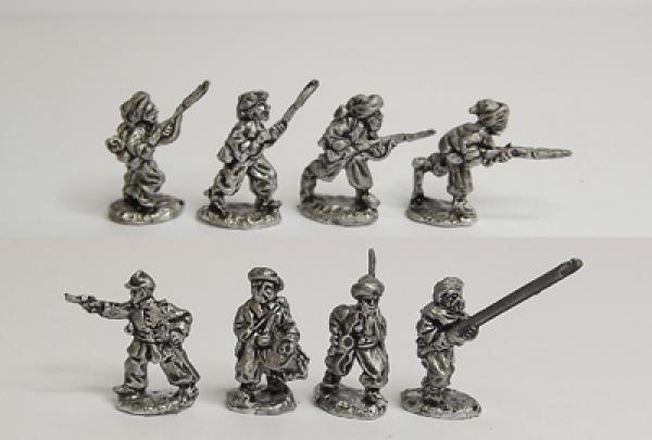 Zouaves n turban -  advancng/attackng nc. command