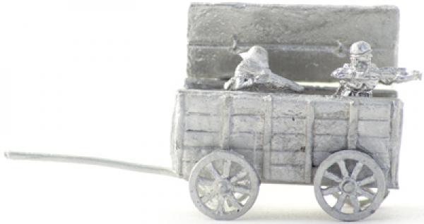 Husste war wagon -  4 horses and shooters (1)