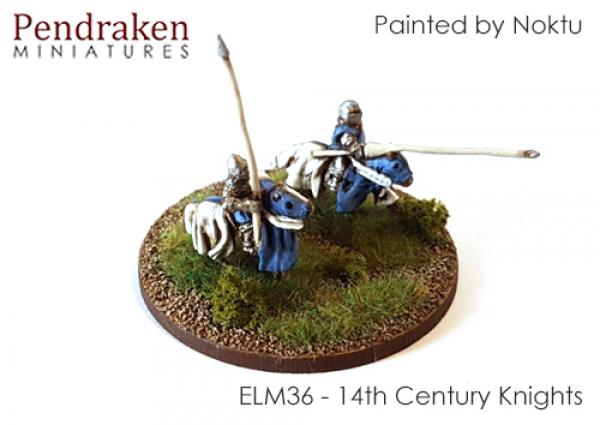 Mounted 14th Cent. Knghts