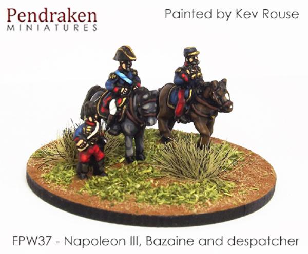 Napoleon III -  Bazaine -  and despatcher