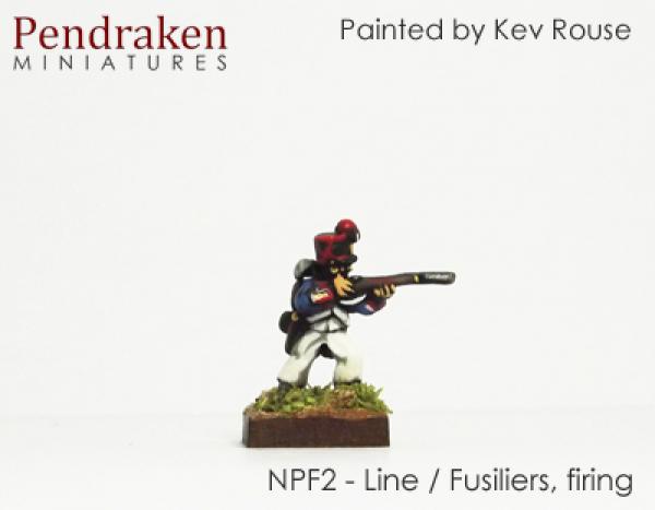 Line/Fusiliers -  standing -  firing