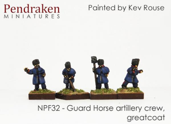 Late Guard horse artillery crew in greatcoat (12)