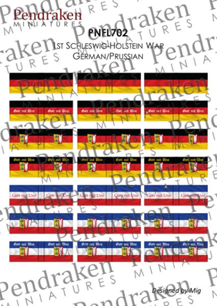 Sch-Hol Prussan/German flags