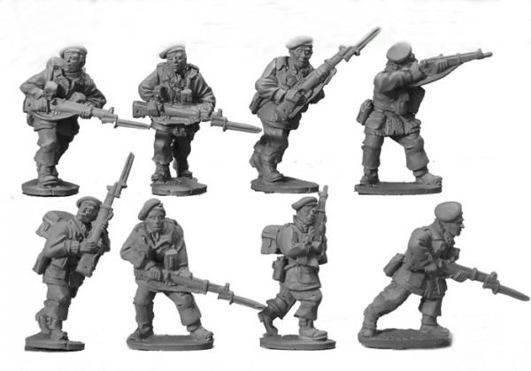 Paratrooper Rifles with berets