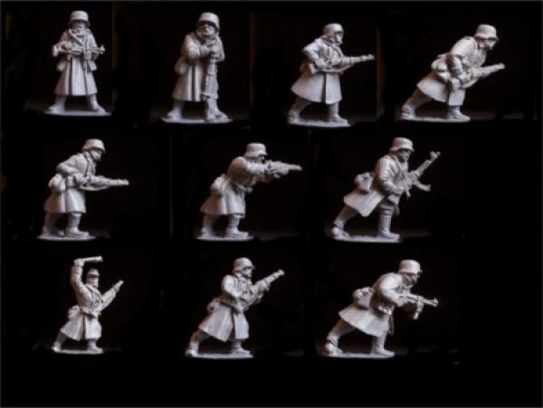 Infantry in Greatcoats (various weapons)