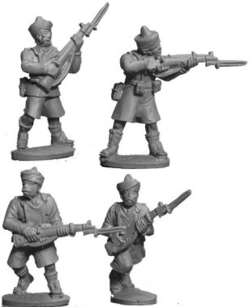 Rflemen n Shorts with Turban