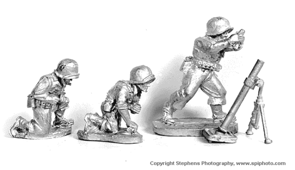 Medium Mortar (2) with crew