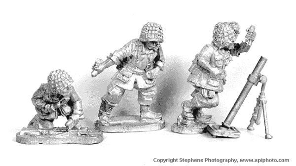 Paratrooper Medium Mortar (2) with crew