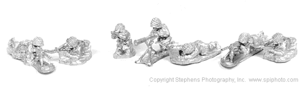 Paratrooper LMG (2) & HMG (1) with crew