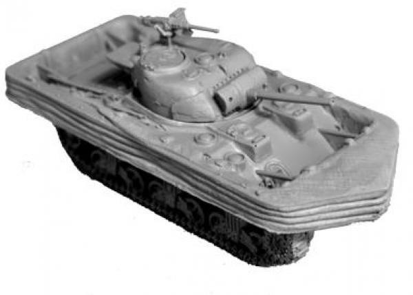 Sherman M4A2 Duplex Drve retracted