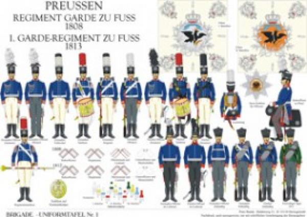 Preu§en: 1. Garde-Regment zu Fu§ 1808-13