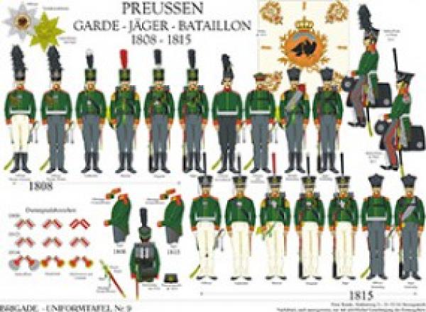 Preussen: Garde-Jaeger-Batallon 1809-15