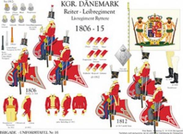 Daenemark: Reiter-Leibregiment 1806-15