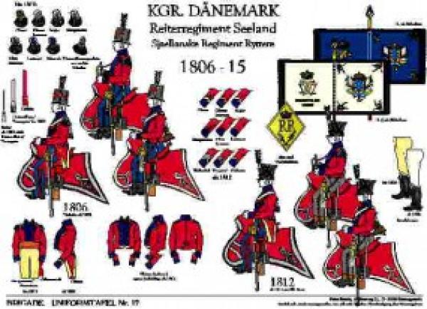 Daenemark: Reter-Regment Seeland 1806-15