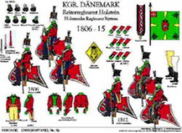 Daenemark: Reter-Regment Holsten 1806-15