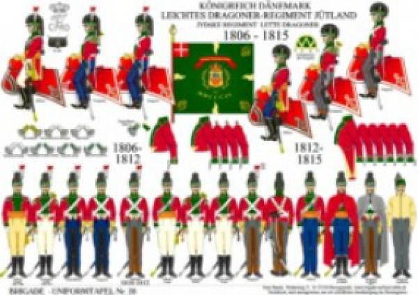 Daenemark: Leichtes Dragoner-Regiment Juetland 1806-15