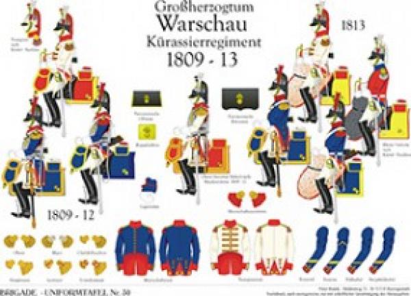 Warschau: Kuerasser-Regment 1809-13