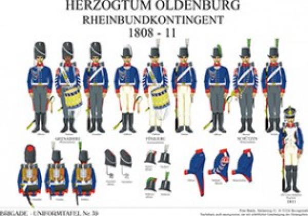 Oldenburg: Rheinbundkontingent 1808-11