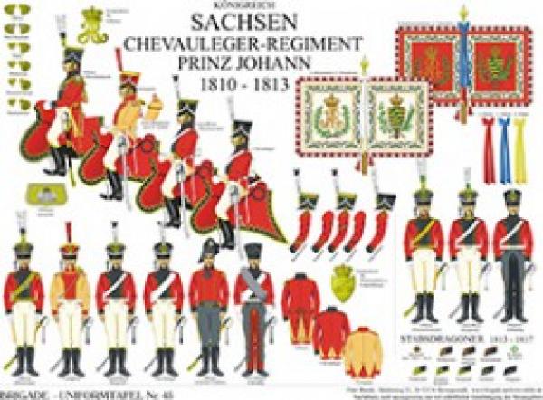 Sachsen: Chevauleger-Regiment Prinz Johann 1810-13