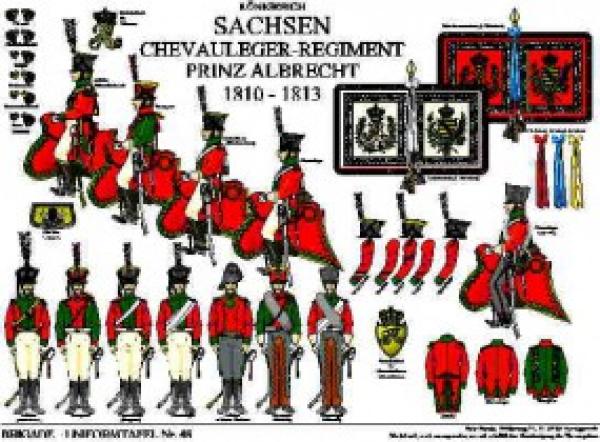 Sachsen: Chevauleger-Regiment Prinz Albrecht 1810-13