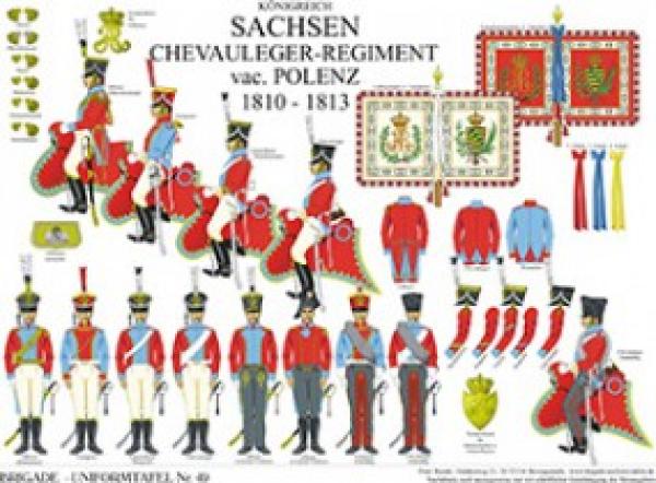 Sachsen: Chevauleger-Regiment vac. Polenz 1810-13