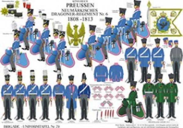 Preu§en: Neumaerksches Dragoner-Regment Nr. 6 1808-13