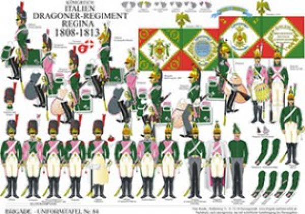 Italien: Dragoner-Regiment Regina 1808-13