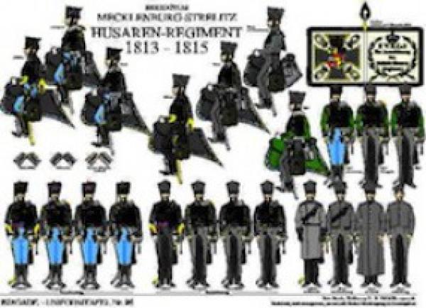 Mecklenburg-Strelitz: Husaren-Regiment 1813-15