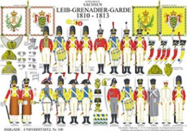 Sachsen: Leb-Grenader-Garde 1810-13