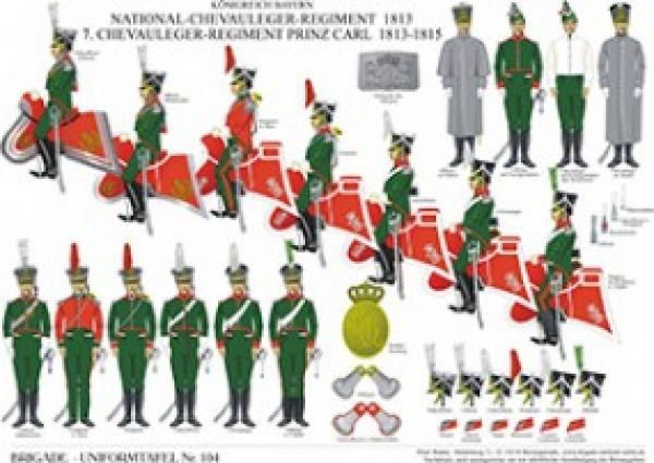 Bayern: Natonal-Chevauleger-Regment 1813