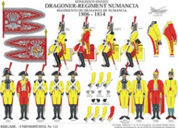 Spanen: Dragoner-Regment Numanca 1805-14