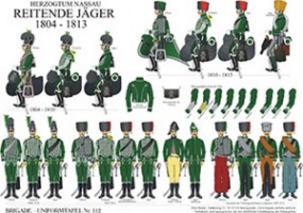 Nassau: Retende Jaeger 1804-13