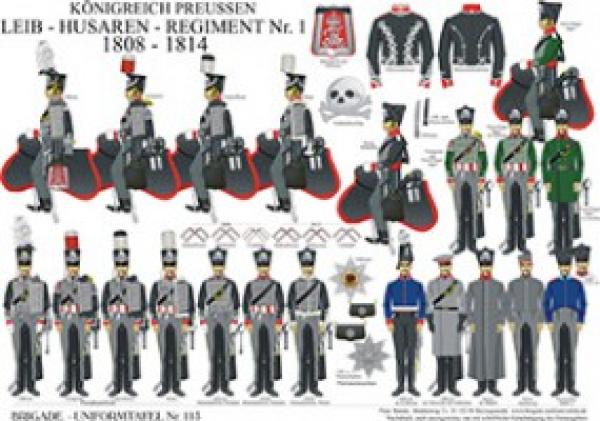 Preu§en: 1. Leb-Husaren-Regment 1808-15