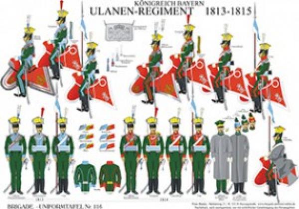 Bayern: Ulanen-Regiment 1813-15