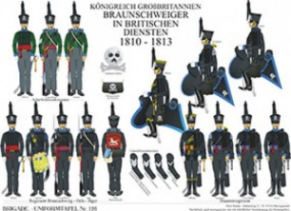 Gro§britannien: Braunschweiger in britischen Diensten 1810-13