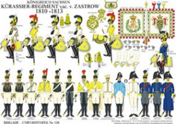 Sachsen: Kuerasser-Regment v.Zastrow 1810-12
