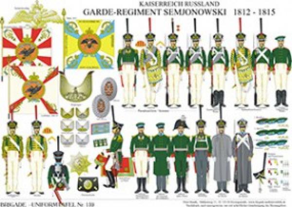 Russland: Garde-nfantere-Regment Semjonowsk 1812-15