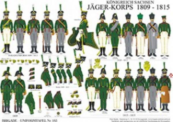 Sachsen: Jaeger-Korps 1809-15