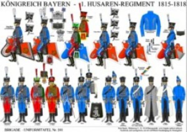 Bayern: 1. Husaren-Regiment 1815-18