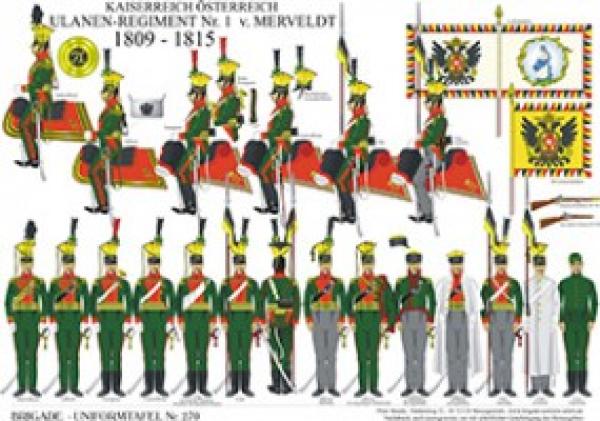 Oesterreich: Ulanen-Regiment No.1 Graf Merveldt 1809-15