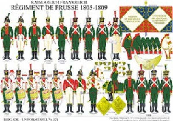 Frankreich: Regiment de Prusse 1806-09