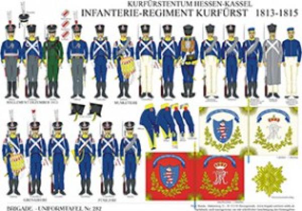 Hessen-Kassel: Infanterie-Regiment Kurfuerst 1813-15